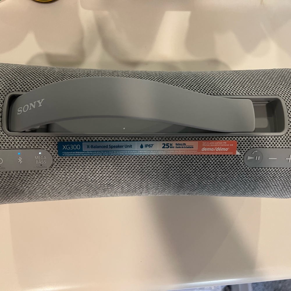 Sony Bluetooth speaker